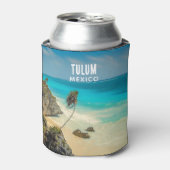 Rafraîchisseur Pour Canette Tulum, Mexique - Tropical Beach Paradise (Can devant)