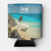 Rafraîchisseur Pour Canette Tulum, Mexique - Tropical Beach Paradise (Devant)