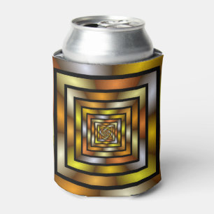 Rafraîchisseur Pour Canette Tunnel lumineux coloré Trippy Fractal Graphisme