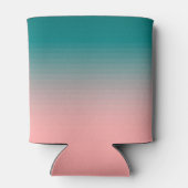 Rafraîchisseur Pour Canette Turquoise et rose (Dos)