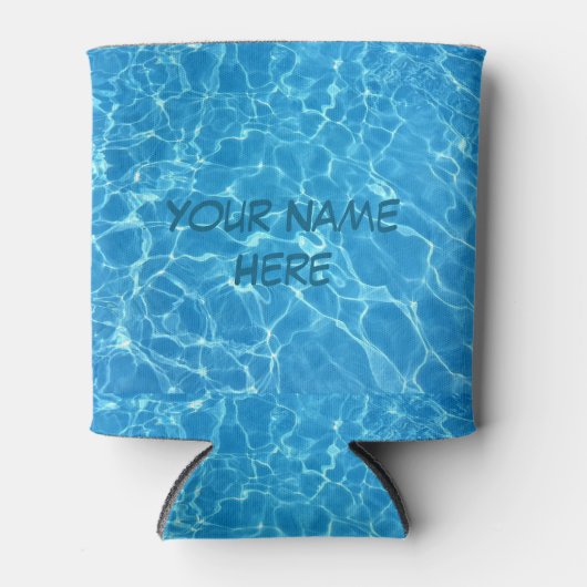 Rafraîchisseur Pour Canette Turquoise Water (Devant)