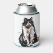 Rafraîchisseur Pour Canette Tuxedo Merci Chats Noir et Blanc (Can Dos)