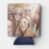 Rafraîchisseur Pour Canette Two Photo Navy Blue (Devant)