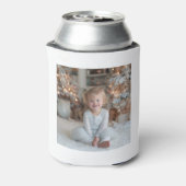 Rafraîchisseur Pour Canette Two Sided Family Holiday Square Photos (Can Dos)