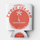 Rafraîchisseur Pour Canette Tybee Island Chatham Comté de Géorgie (Dos)