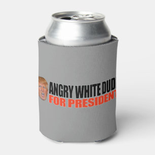 RAFRAÎCHISSEUR POUR CANETTE TYPE BLANC FÂCHÉ POUR LE PRÉSIDENT - .PNG