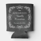 Rafraîchisseur Pour Canette Typographie de réunion de famille Chalkboard (Dos)