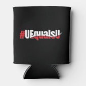 Rafraîchisseur Pour Canette UEqualsU VIH Indétectable Art non transmettable (Devant)