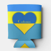 Rafraîchisseur Pour Canette Ukraine Drapeau bleu jaune Thunder_Cove (Dos)