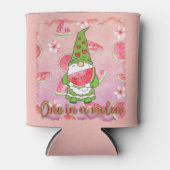 Rafraîchisseur Pour Canette Un à Melon | Green Gnome & Watermelon Heart (Devant)