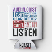Rafraîchisseur Pour Canette Un audiologiste amusant peut aider le mari à mieux (Dos)