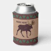 Rafraîchisseur Pour Canette Un Design Rustique Moose Faux cuir (Can Dos)