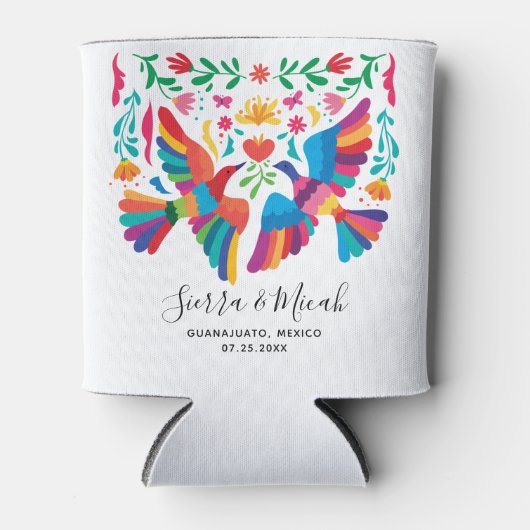 Rafraîchisseur Pour Canette Un Mariage mexicain dynamique (Devant)