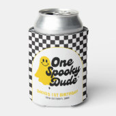 Rafraîchisseur Pour Canette Un Mec Éffrayant Halloween Super Premier anniversa (Can devant)