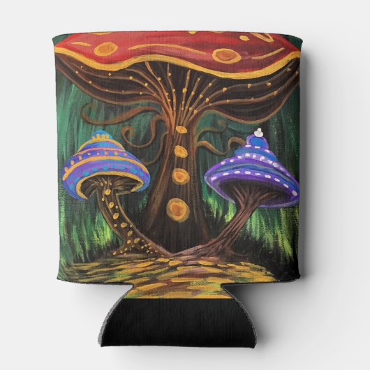 Rafraîchisseur Pour Canette Un monde de champignons (Dos)