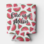 Rafraîchisseur Pour Canette Un Motif d'aquarelle de melon (Dos)