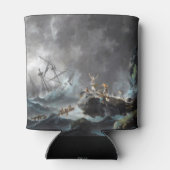 Rafraîchisseur Pour Canette Un naufrage dans une tempête 1872 (Dos)