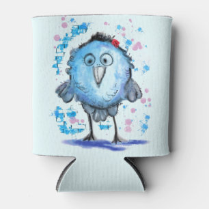 Rafraîchisseur Pour Canette Un Oiseau Drôle Peut Se Rafraîchir