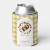 Rafraîchisseur Pour Canette Un petit Baby shower d'automne d'Action de grâces (Can devant)