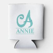 Rafraîchisseur Pour Canette Un refroidisseur de canette monogrammé (Devant)