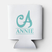 Rafraîchisseur Pour Canette Un refroidisseur de canette monogrammé (Dos)