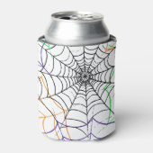 Rafraîchisseur Pour Canette Un simple Motif Web d'Halloween Spider (Can devant)