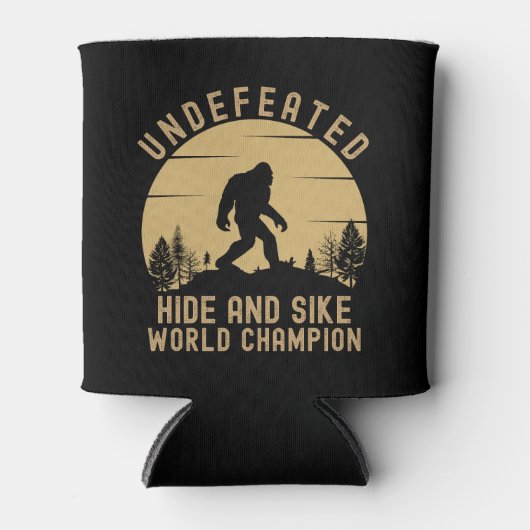 Rafraîchisseur Pour Canette Undefeated Hike and Sike World Champion (Devant)