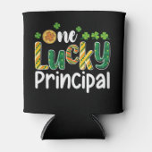 Rafraîchisseur Pour Canette Une Chanceuse école principale St Patrick's Day (Devant)