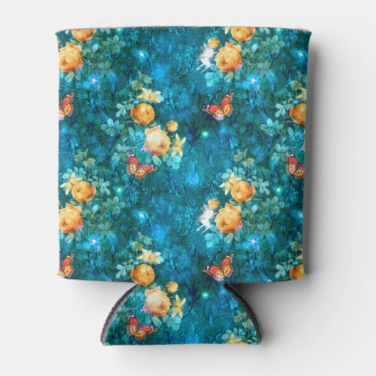 Rafraîchisseur Pour Canette Une fée dans le jardin Série Design 11 (Devant)