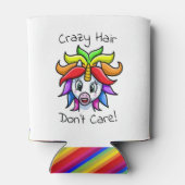 Rafraîchisseur Pour Canette Unicorn Crazy Hair ne s'en fiche pas drôle (Dos)