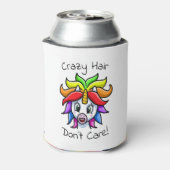 Rafraîchisseur Pour Canette Unicorn Crazy Hair ne s'en fiche pas drôle (Can Dos)