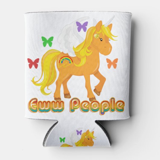 Rafraîchisseur Pour Canette Unicorne Anti-Social (Devant)