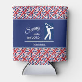 Rafraîchisseur Pour Canette Union Jack Golf personnalisé (Devant)