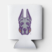 Rafraîchisseur Pour Canette Université d'Albany Chef de la mascotte Great Dane (Dos)