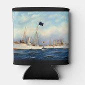 Rafraîchisseur Pour Canette US Cruiser Brooklyn 1897 (Dos)