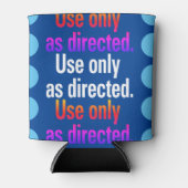 Rafraîchisseur Pour Canette Utiliser uniquement comme pointes Rainbow Text BG (Devant)