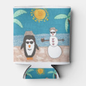 Rafraîchisseur Pour Canette Vacances de Noël (Devant)