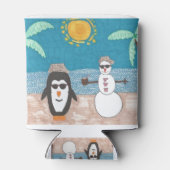 Rafraîchisseur Pour Canette Vacances de Noël (Dos)