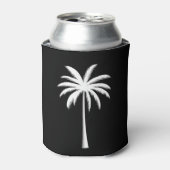 Rafraîchisseur Pour Canette Vacances été cool Sunset Beach Palm Tree (Can devant)