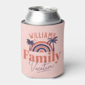 Rafraîchisseur Pour Canette Vacances familiales tropicales à jumelage (Can devant)