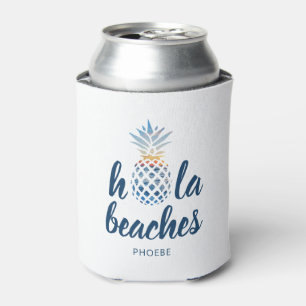 Rafraîchisseur Pour Canette Vacances sur la plage au bord de la mer à l'ananas