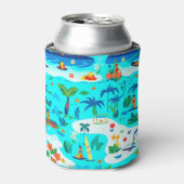 Rafraîchisseur Pour Canette Vacances tropicales (Can devant)
