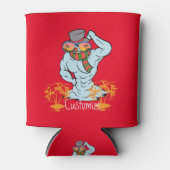 Rafraîchisseur Pour Canette Vacances Tropicales de Snowman musculaire Thunder_ (Devant)