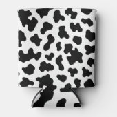 Rafraîchisseur Pour Canette Vache blanche et noire Imprimer (Devant)