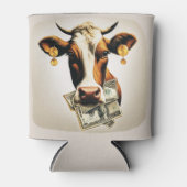 Rafraîchisseur Pour Canette Vache en espèces (Devant)