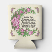 Rafraîchisseur Pour Canette Vaches mariages peuvent refroidir (Dos)