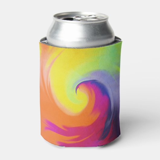 Rafraîchisseur Pour Canette Vague aquarelle - Peut refroidir (Can devant)