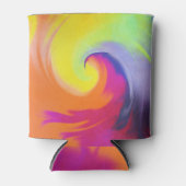 Rafraîchisseur Pour Canette Vague aquarelle - Peut refroidir (Devant)