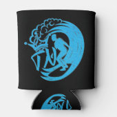 Rafraîchisseur Pour Canette Vague Da Top Notch (BlueKoozie) (Dos)