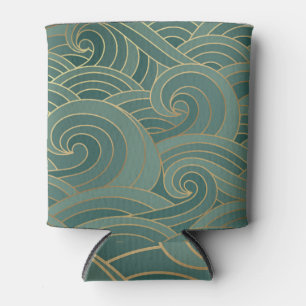 Rafraîchisseur Pour Canette Vague d'or : Traditionnel luxe oriental